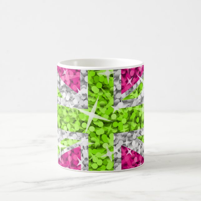 Café Caneca de Verde limão Glitz UK (Centro)
