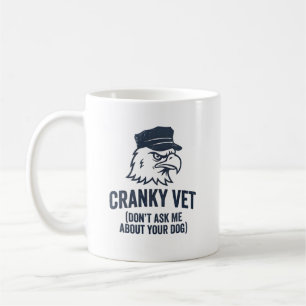 Café Caneca de Veterano Irritado