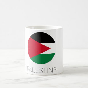 Café Caneca de Viagem Bandeira da Palestina