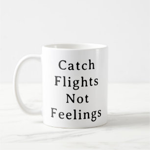 Café Caneca de viagem - Catar Voos Sem Sentimentos Cita