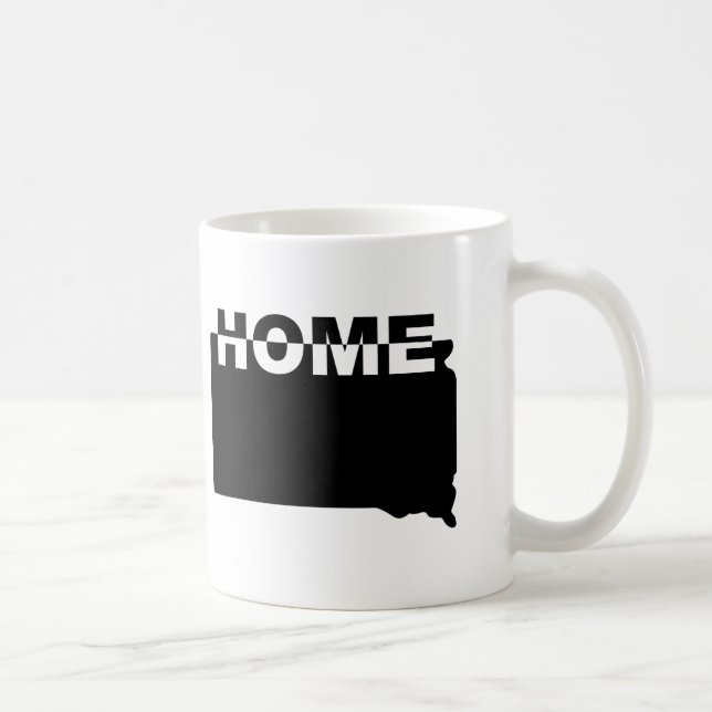 Café Caneca de Viagem Dakota do Sul Casa Longe do Estad (Direita)