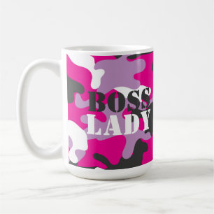 Café Caneca de viagem de Bebidas Lady Pink Camo
