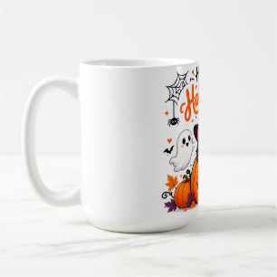 Café Caneca de Viagem Feliz Halloween Gato Fofo - Bruxa