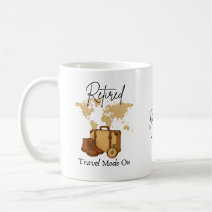 Café Caneca de Viagem para Aposentadoria Presente para