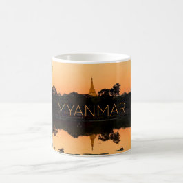 Café Caneca de Viagem Yangon, Myanmar