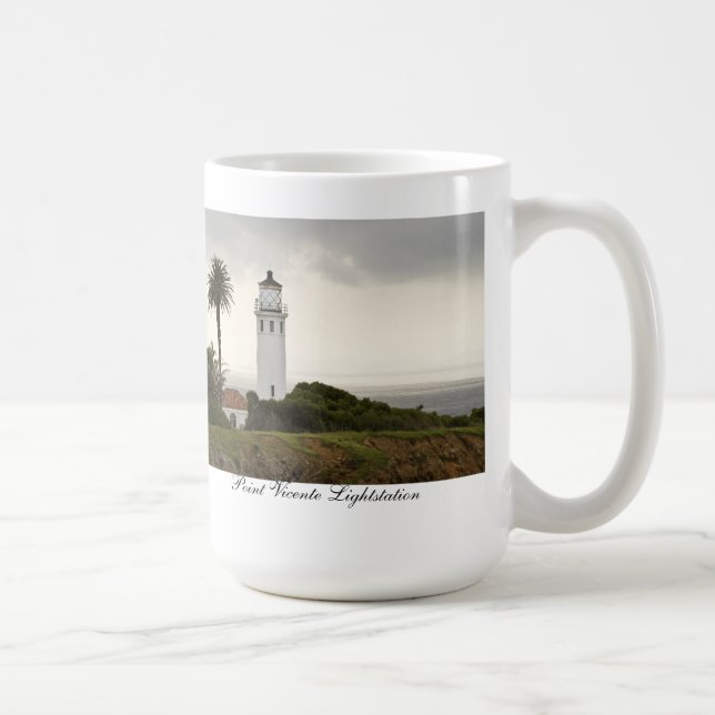Café Caneca de Vicente Lightstation do ponto (Direita)