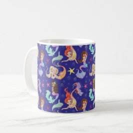 Café Caneca de Vida de Sereia