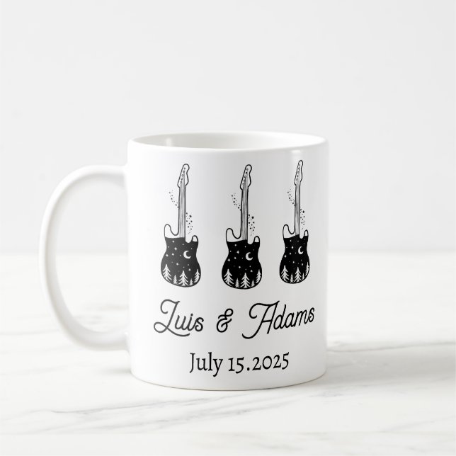 Café Caneca de Violão (Esquerda)