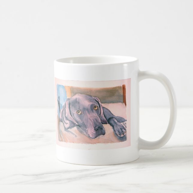 Café Caneca de Weimaraner (Direita)