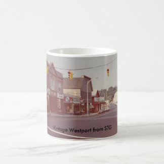 Café Caneca de Westport do vintage - teatro de belas