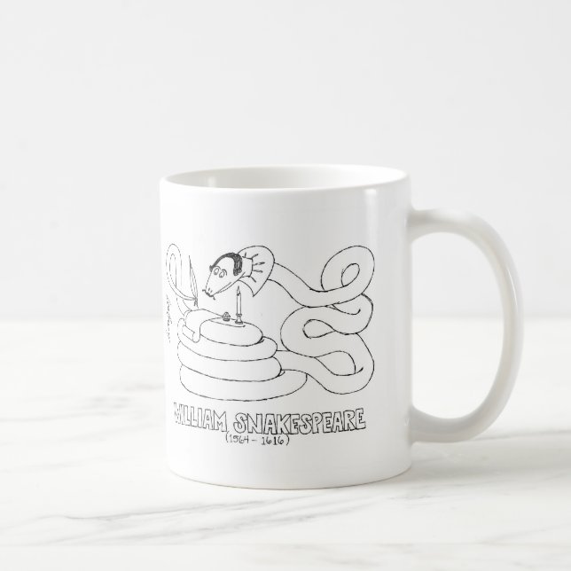 Café Caneca de William Snakespeare (Direita)