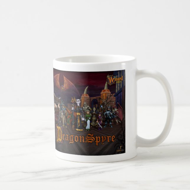 Café Caneca de Wizard101 Dragonspyre (Direita)