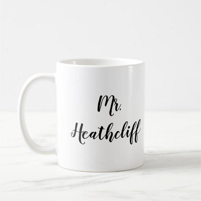 Café Caneca de Wuthering Heights - de Heathcliff (Esquerda)