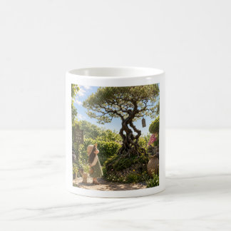 Café Caneca Debaixo da Árvore de Pinheiro 🌲
