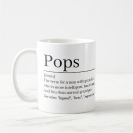 Café Caneca Definição de Pops •Presente Personalizado p