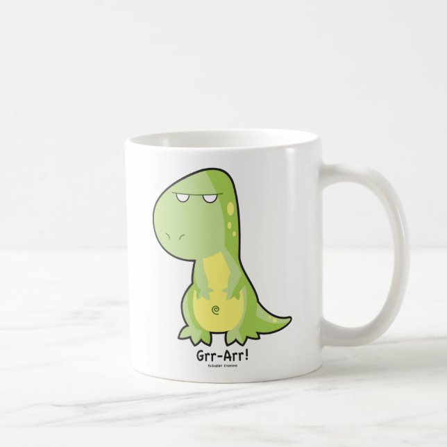 Café Caneca desapontada de T-Rex (Direita)