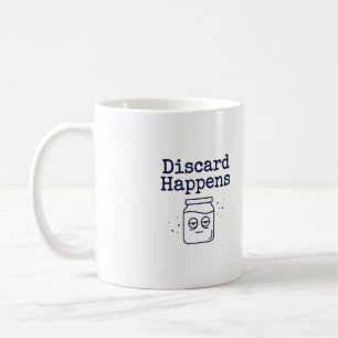Café Caneca Descarte Acontece Citação Engraçada de Pa