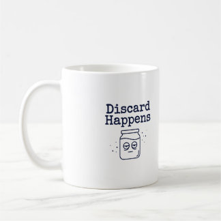 Café Caneca Descarte Acontece | Citação Engraçada de Pa
