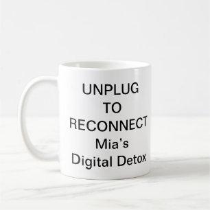Café Caneca Desconecte para Reconectar – Detox de Bem-E