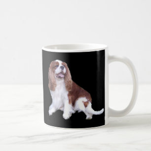 Café Caneca descuidado do Spaniel de rei Charles