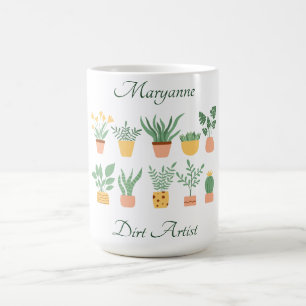 Café Caneca Dirt Artist, Jardineiro e Amante de Plantas