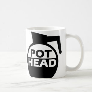 Café Caneca Divertida Cabeça de Cafeteira Cafeína