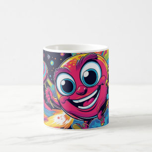 Café Caneca Divertida com Redemoinho de Doces