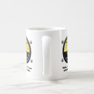 Café Caneca Divertida Controle de Volume