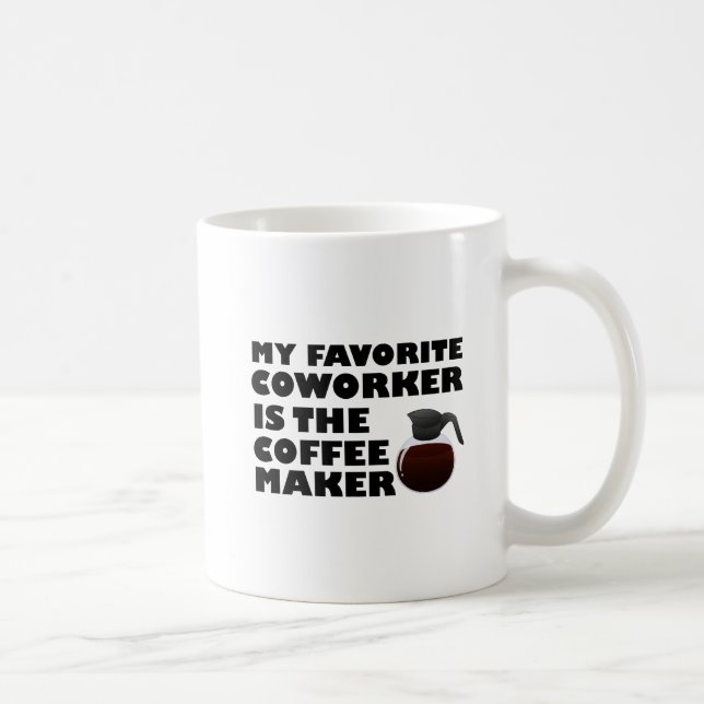 Café Caneca Divertida de Colega de Trabalho de Cafeteir (Direita)