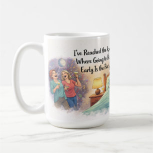 Café Caneca Divertida de Festa de Dormir Personalizada