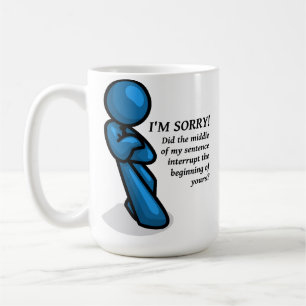 Café Caneca Divertida de Interrupção