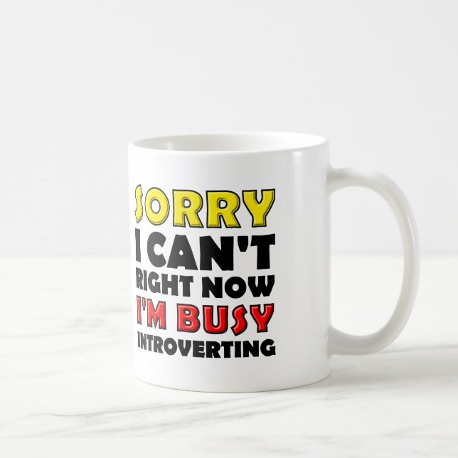 Café Caneca Divertida de Introversão ou Caneca de Viage (Direita)