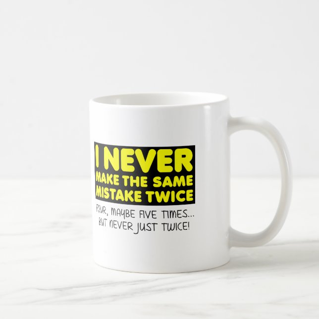 Café Caneca Divertida de Múltiplos Erros (Direita)