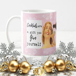 Café Caneca Divertida de Natal Melhor Amiga "Presente p