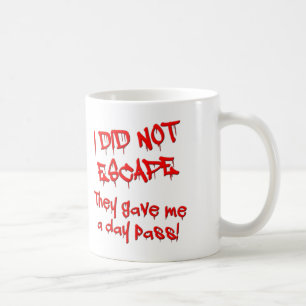 Café Caneca Divertida de Passagem do Dia