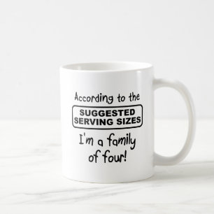Café Caneca Divertida de Porção Sugerida