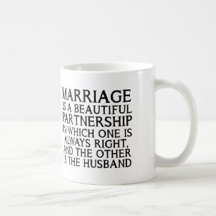 Café Caneca Divertida Discussão de Casamento