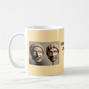 Café Caneca divertida do professor de teatro