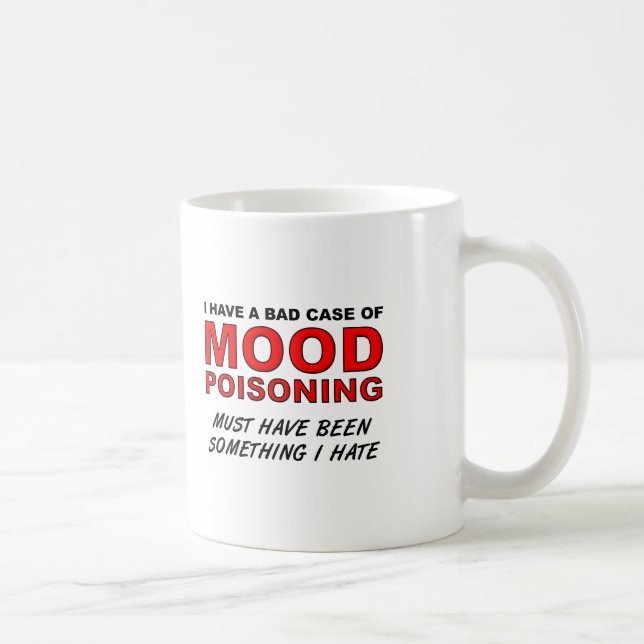 Café Caneca Divertida Envenenamento de Humor (Direita)