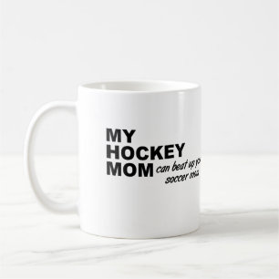 Café Caneca Divertida Mãe de Hóquei