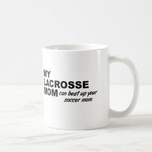 Café Caneca Divertida Mãe de Lacrosse