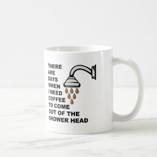 Café Caneca Divertida ou Caneca de Viagem com Chuveiro
