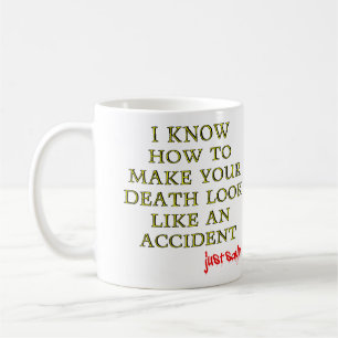 Café Caneca Divertida para Morte Acidental ou Caneca de