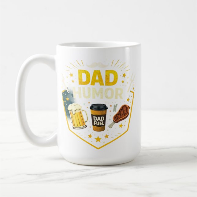 Café Caneca Divertida para Papai – Presente de Caneca d (Esquerda)