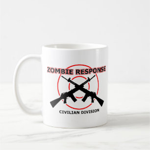 Café Caneca Divertida Resposta de Zumbi Humor