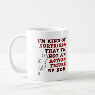 Café Caneca Divertida Surpresa de Figura de Ação