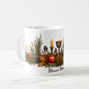 Café Caneca do Altar Wiccano de Mabon Equinócio de Outo