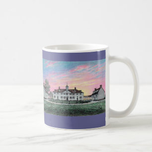 Café Caneca do alvorecer de Paul McGehee "Mount Vernon"