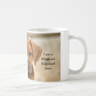 Café Caneca do amante de Rhodesian Ridgeback