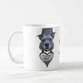 Café Caneca do amor da intimidação de Pitbull